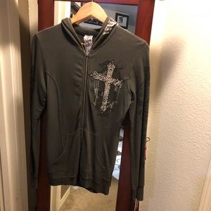 Crash and burn hoodie